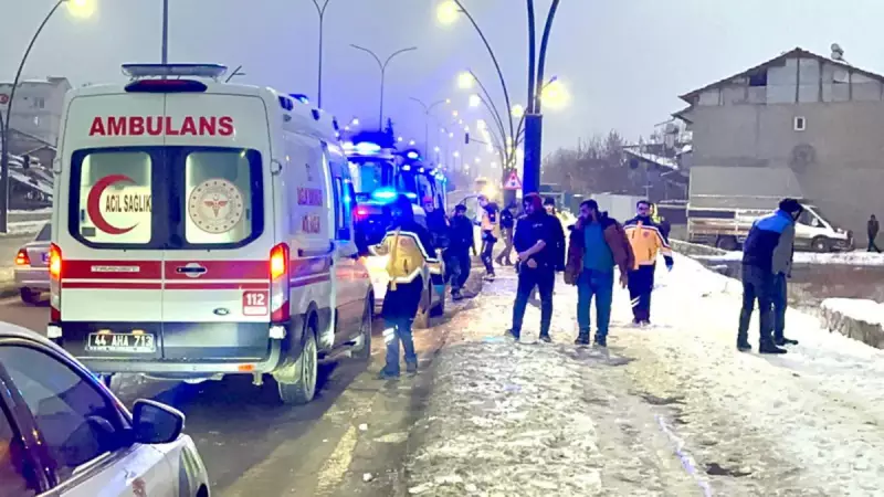 Malatya'da İşçi Servisi Devrildi: 9 Kişi Yaralandı