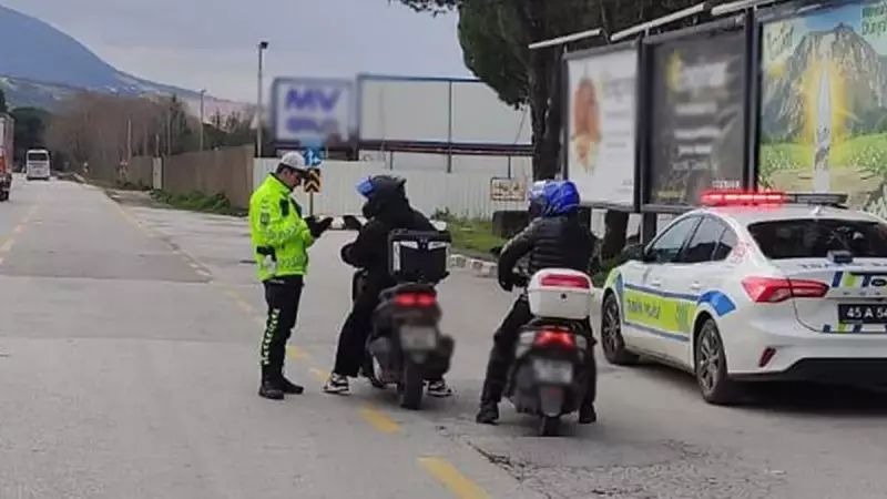 Manisa'da 3 Günde 476 Bin TL Ceza: Motosiklet Denetimi Şok Etti!