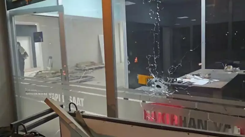 Mardin Kızıltepe'de 4 İş Yerine Otomatik Silahlarla Saldırı