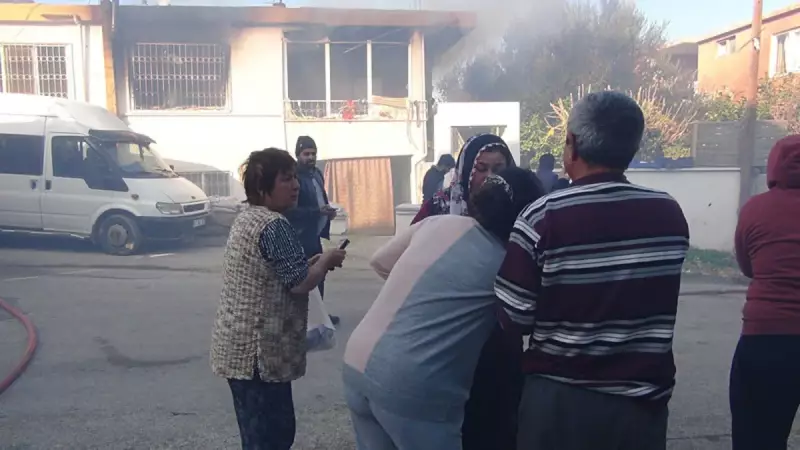 Mersin'de Ev Yangını: 1 ve 7 Yaşındaki İki Çocuk Hayatını Kaybetti