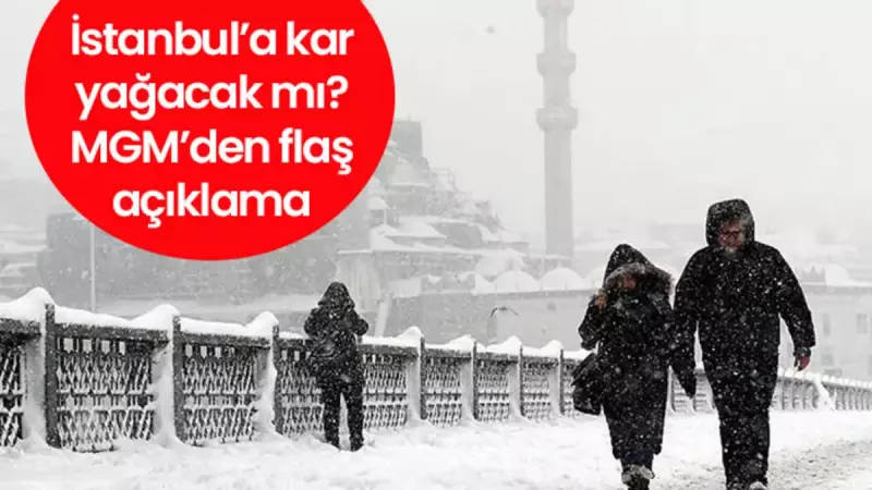 Meteoroloji'den İstanbul ve Birçok İl İçin Kar Uyarısı: Beyaza Bürünecekler