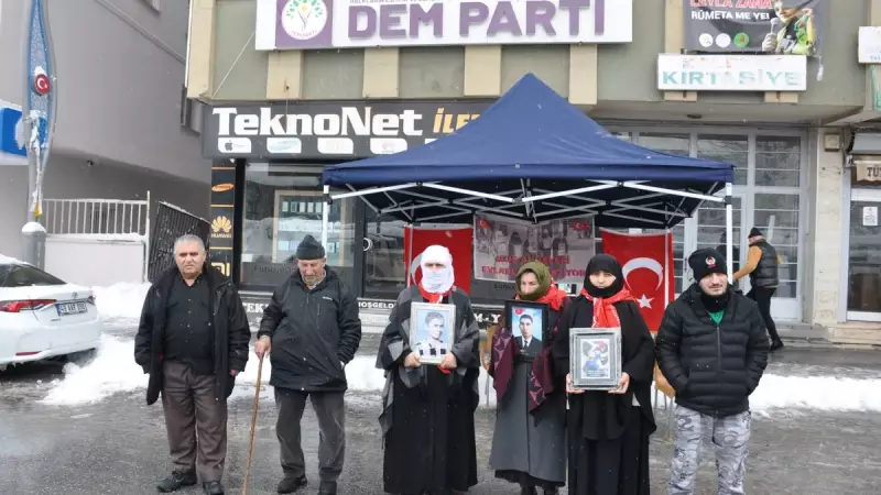 Muş'ta Kar Altında Umut Nöbeti: Aileler 10 Yıldır Çocuklarını Bekliyor