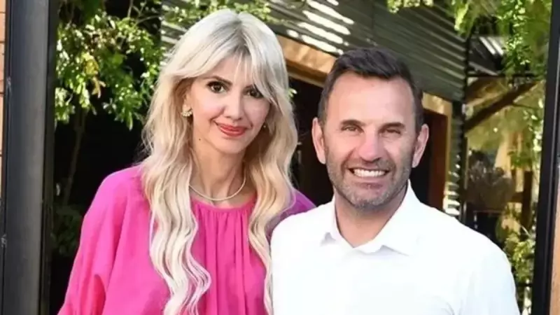 Okan Buruk, Eski Eşi Nihan Akkuş ve Oğluyla Paris'te Buluştu