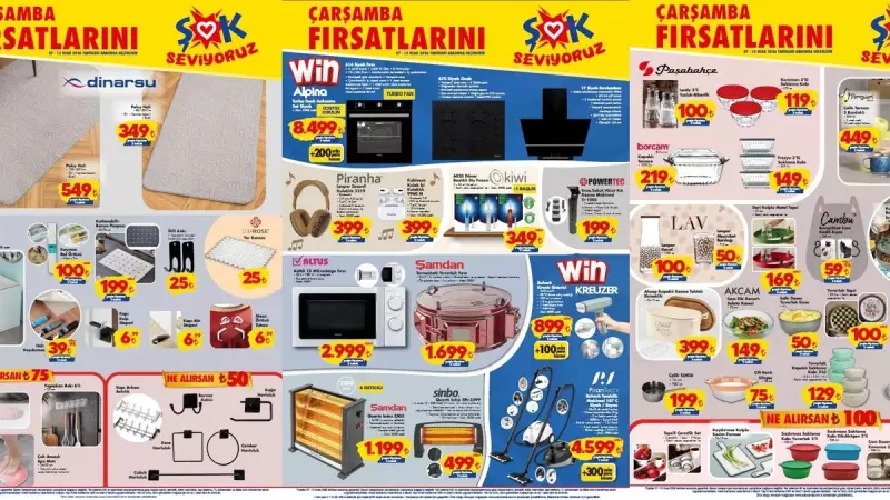 ŞOK'ta Fırsat Zamanı! 7-13 Ocak İndirimleri Başladı