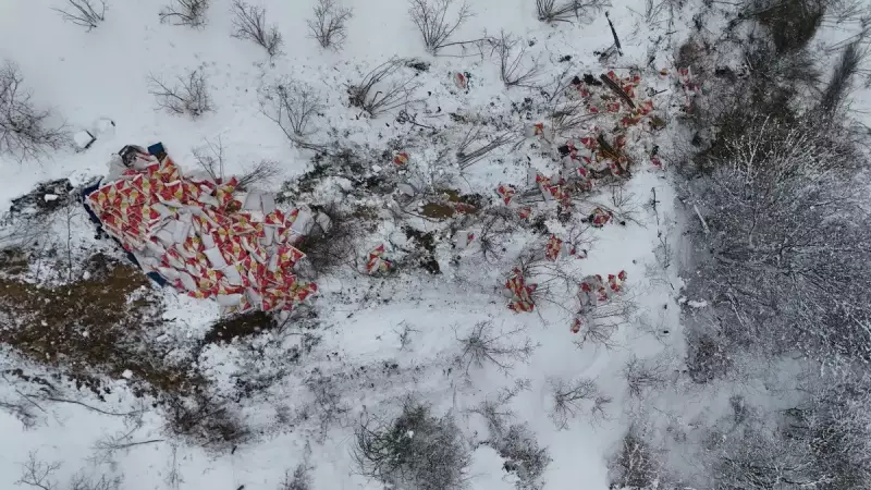 Ordu'da TIR 600 Metrelik Uçuruma Yuvarlandı: Kaza Anı Kamerada!