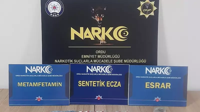 Ordu'da Uyuşturucu Operasyonu: 6 Kişi Tutuklandı, Bonzai ve Sentetik Hap Ele Geçirildi