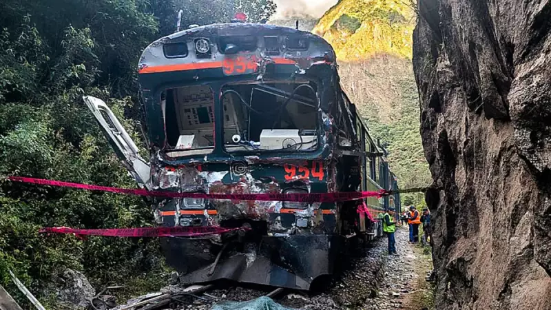 Peru'da Tren Kazası: 1 Ölü, 40 Yaralı, Yaralılar Arasında Turistler Var