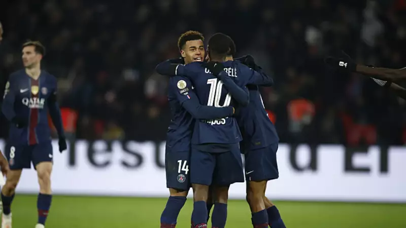 PSG, Paris Derbisini 2-1 Kazandı: Doue ve Dembele Golüyle