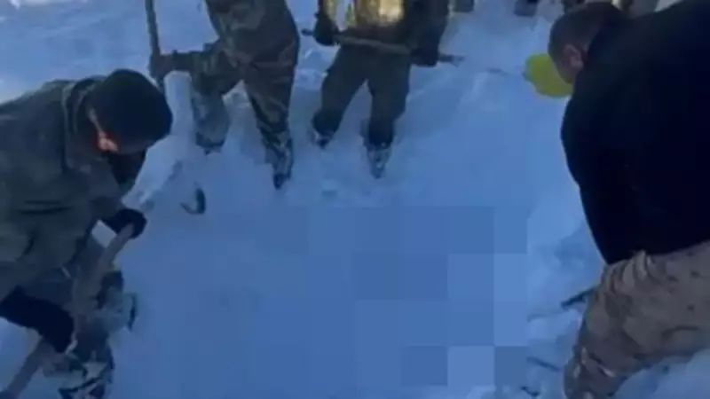 Şırnak'ta Kar Altında Irak Uyruklu Bir Kişinin Cansız Bedeni Bulundu