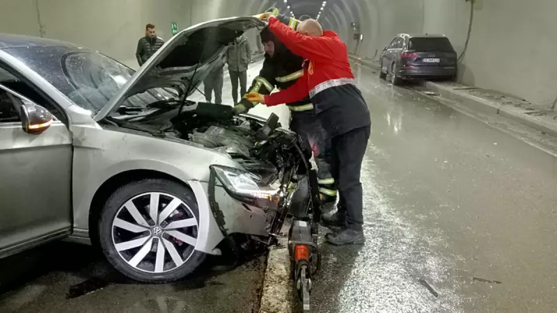 Şırnak'ta Tünelde Zincirleme Kaza: Buzlanma 1 Can Aldı, 8 Yaralı