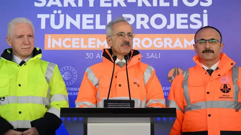 Sarıyer-Kilyos Tüneli 2026'da Tamamlanıyor: İstanbul'un Trafiğine ve Güvenliğine Büyük Katkı