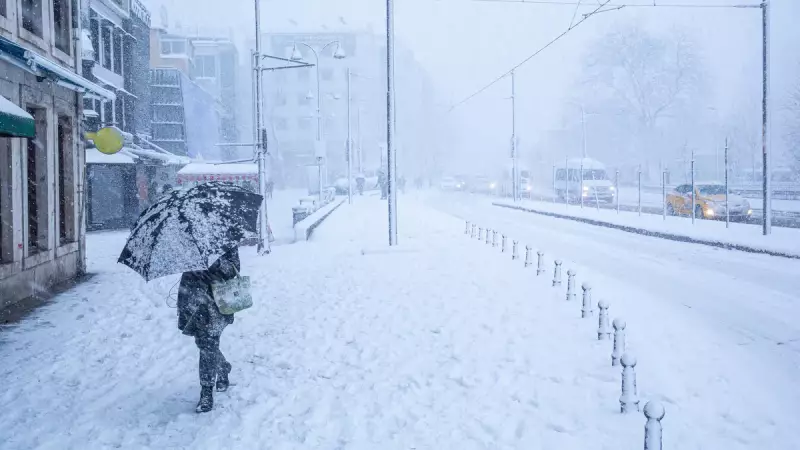İstanbul'a İzlanda Soğukları Geliyor: Kar Yağışlı 8 Gün Bekleniyor