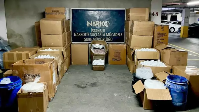 İstanbul'da Büyük Uyuşturucu Operasyonu: 517 Kilo Madde Ele Geçirildi