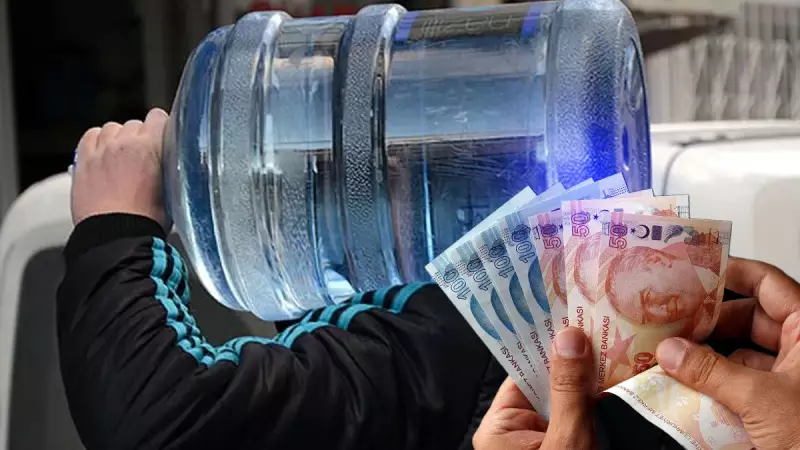 İstanbul'da Damacana Suya %25 Zam: 1 Şubat'tan İtibaren 150 TL