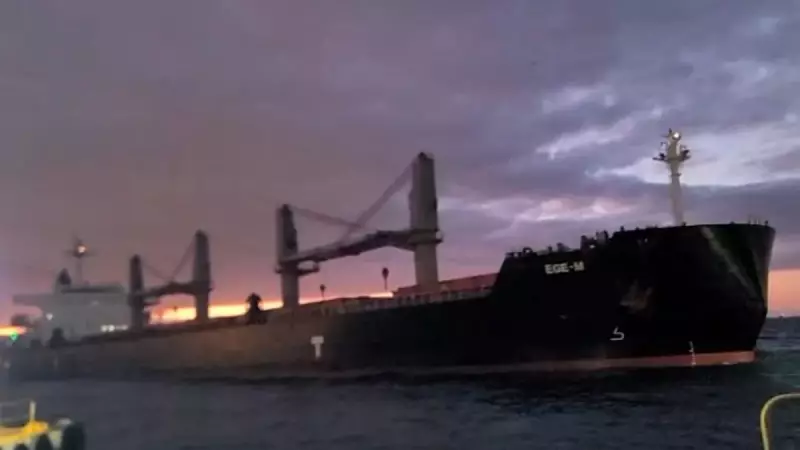 İstanbul'da Felaket Son Anda Önlendi: Kuru Yük Gemisi Beşiktaş İskelesi'ne Ramak Kaldı