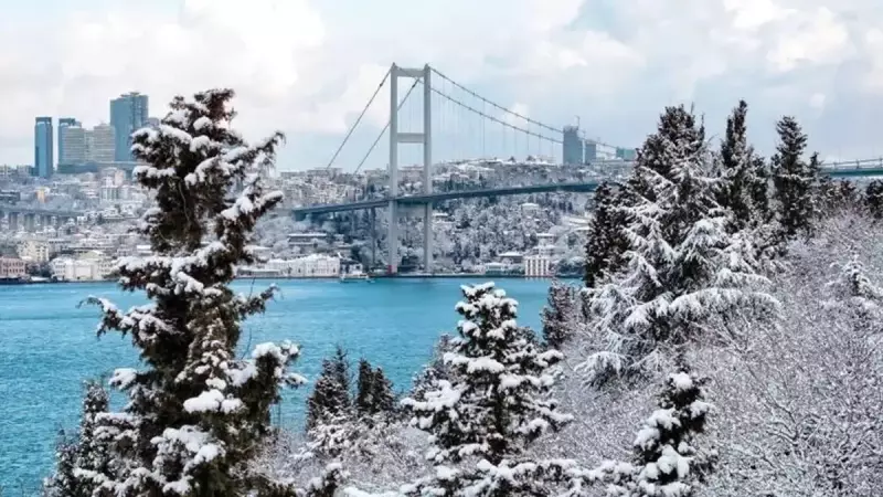 İstanbul'da Kar Nöbeti: Yılbaşını Karla Karşılayacağız!