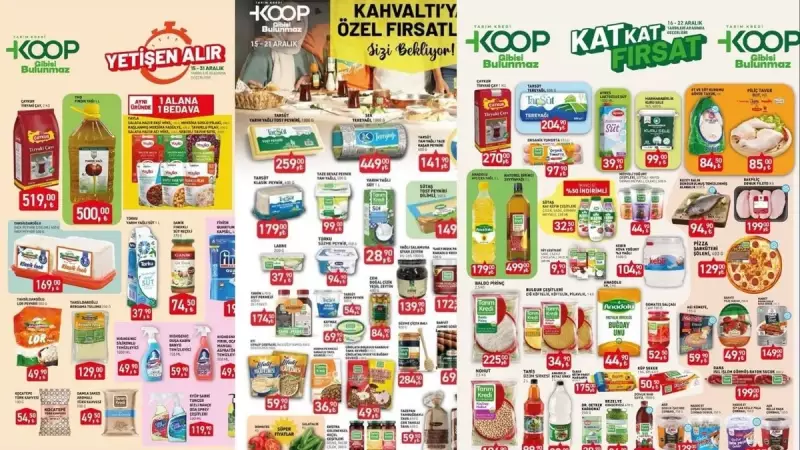 Tarım Kredi'den Yıl Sonu Fırsatı: Temizlik ve Gıda Ürünlerinde İndirimler Başladı!