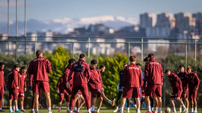 Trabzonspor'un İstanbulspor Kadrosu Açıklandı: 8 Yıldız Yok!