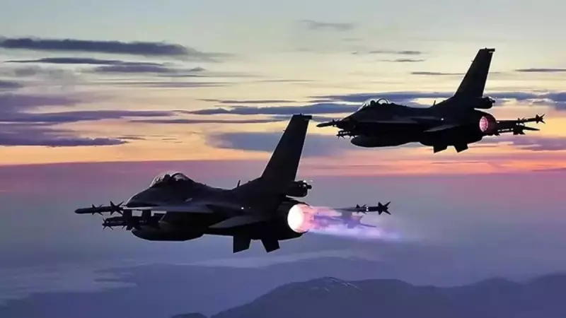 Türk F-16'ları Karadeniz'de İnsansız Hava Aracını Düşürdü