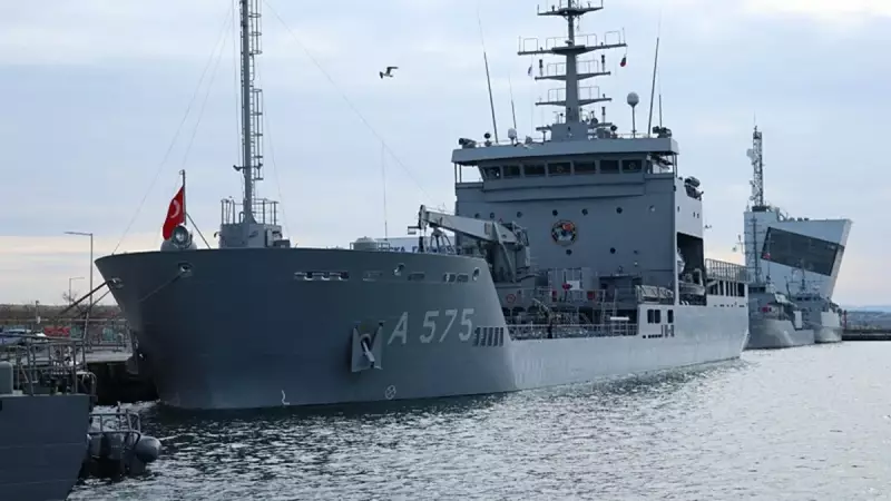 Türk Savaş Gemileri Burgaz'da: Karadeniz'de Mayın Temizleme Görevi Başladı