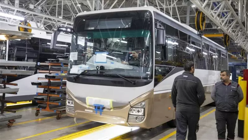 Türkiye'nin Toplu Taşıma İhracatı Yüzde 30 Arttı: 3,3 Milyar Dolara Ulaştı