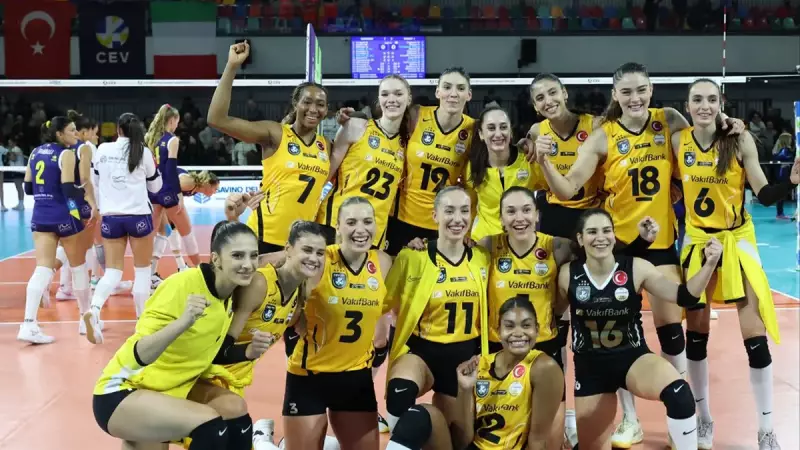 VakıfBank, İtalya'da Scandicci'yi 3-1 Mağlup Etti ve Grubu Lider Kapattı