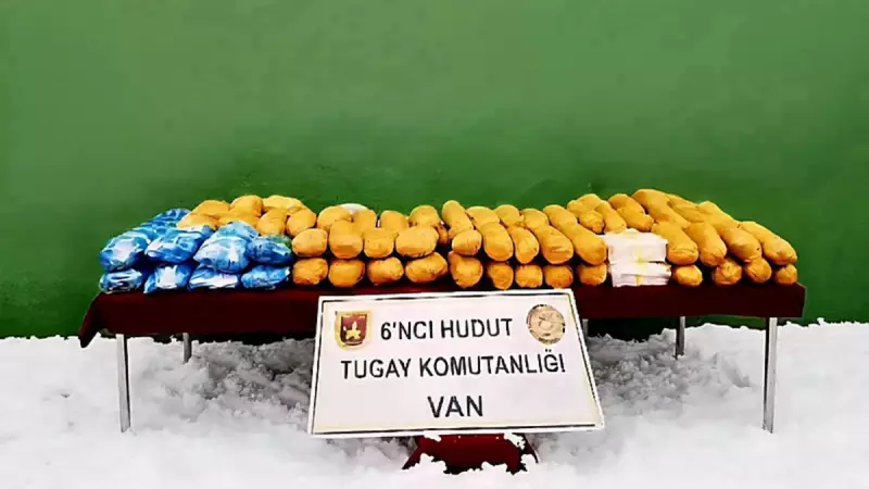 Van'da Hudut Kartalları'ndan Büyük Operasyon: 50 Kilo Uyuşturucu Ele Geçirildi