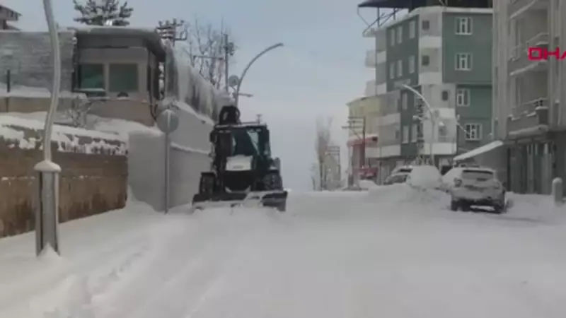 Van'da Kar Felaketi: 405 Yerleşim Yeri Ulaşıma Kapandı!