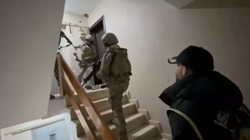 Yeni Nesil Çete Operasyonu: 8 Kişi Silahlarla Gözaltında