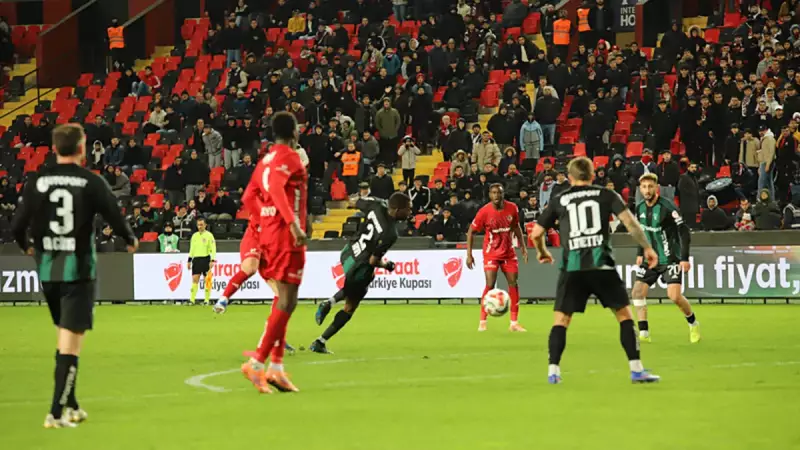 Ziraat Türkiye Kupası'nda Gaziantep FK, Kocaelispor'u 1-0 mağlup etti