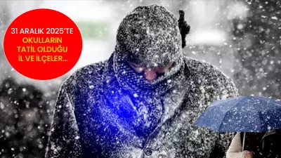 31 Aralık'ta Hangi İllerde Okullar Tatil? Valilikler Kararı Açıkladı