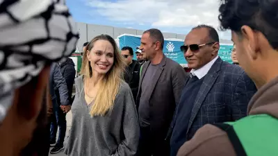 Angelina Jolie Refah Sınır Kapısı'nda: 'Gazze'ye Acil Yardım Şart'