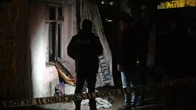 Antalya'da Gecekondu Yangını: 1 Can Kaybı, 1 Yaralı