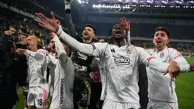 Beşiktaş, Sezonun İlk Derbi Zaferini Fenerbahçe'de Aldı: 2-1