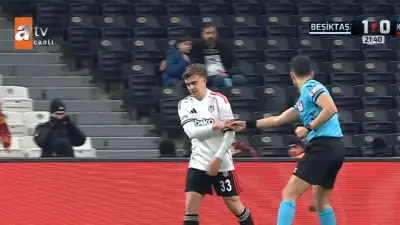 Beşiktaş'ta Rıdvan Yılmaz'dan Örnek Davranış! Abraham'lı Kadro