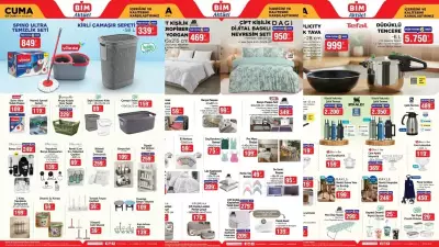 BİM 6-9 Ocak İndirimleri: Düdüklü Tencere ve Termos Rafa Çıkıyor