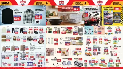 BİM'den Yılbaşı Fırsatı: 30 Aralık ve 2 Ocak'ta İki Ayrı Aktüel Katalog