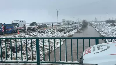 Harran'da Araç Sulama Kanalına Uçtu: 3 Kişi Kayıp, 1 Çocuk Kurtuldu