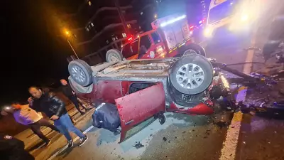 Rize'de Meydana Gelen Trafik Kazasında 5 Kişi Yaralandı