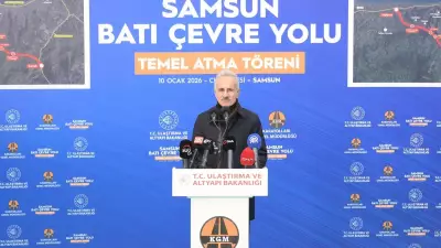 Samsun Batı Çevre Yolu'nun Temeli Atıldı: Yol Süresi 40 Dakikadan 10 Dakikaya Düşecek