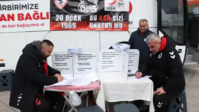 Samsunspor'dan Kan Bağışı Kampanyası: Forma ve Bilet Hediye