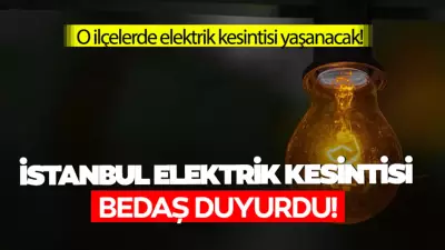 İstanbul'da 19 Ocak 2026'da 9 Saatlik Planlı Elektrik Kesintisi