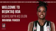 Beşiktaş BOA, ABD asıllı Azeri forvet Brianna Fraser'ı kadrosuna kattı