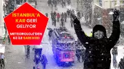 Meteoroloji'den 63 İle Sarı Uyarı: İstanbul'a Kar ve Fırtına Geliyor