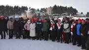 Sarıkamış Şehitleri İçin Meşaleli Kayak Gösterisi: 111. Yıl Anısına