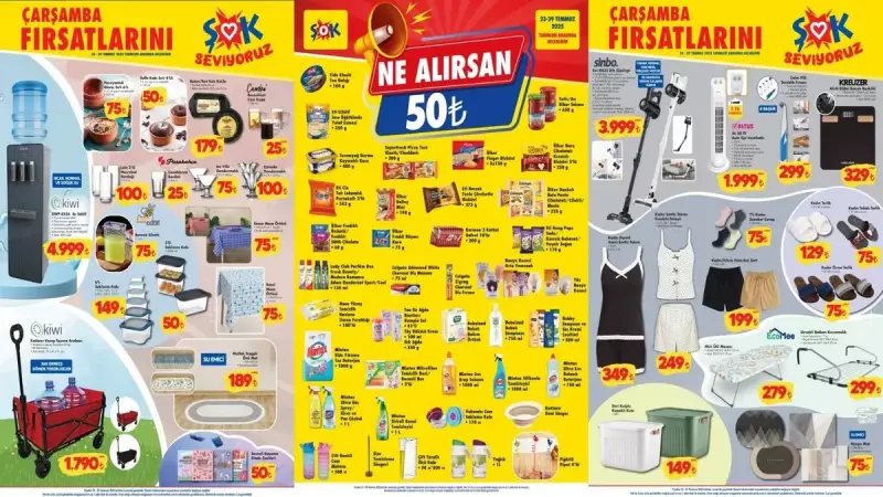 26-29 Temmuz Şok İndirimleri: Mini Print Kamera ve Işıklı Şarj İstasyonu Gibi Fırsatlar Kaçmaz!