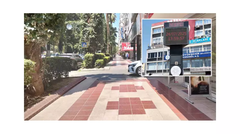 43 Dereceyle Kavrulan Kent: Sokaklar Hayalet Şehre Döndü!