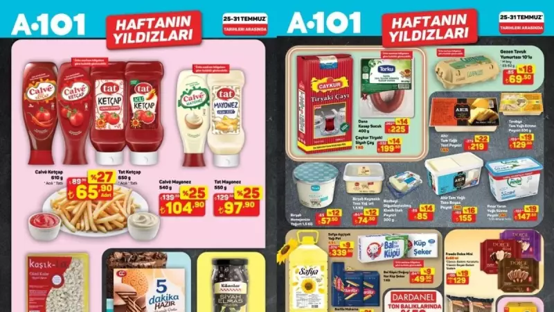 A101'de Bu Hafta Fırsatlar Çılgınlığı! Ton Balığı, Sıvı Yağ ve Deterjanda İnanılmaz İndirimler