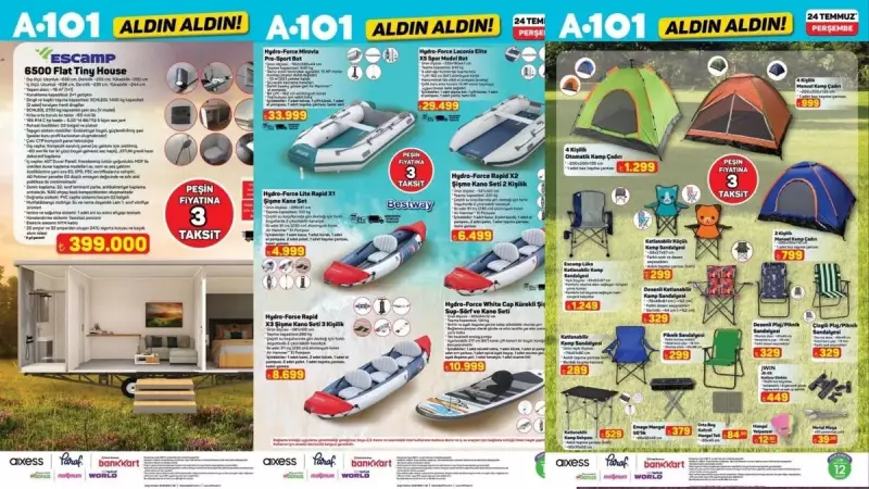 A101'de Elektrikli Moped ve Spor Ekipmanları İçin Fırsatlar Kaçmaz!