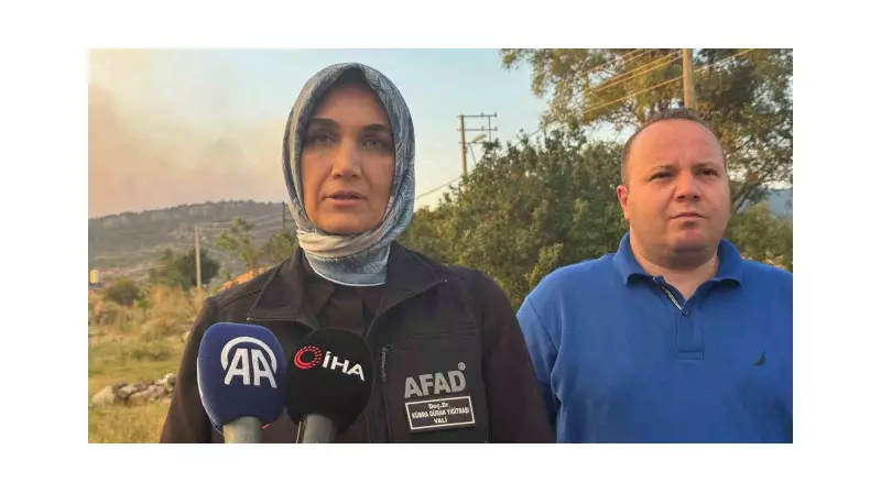 Afyonkarahisar'da Orman Yangını Alarmı: Köy Tahliye Edildi!